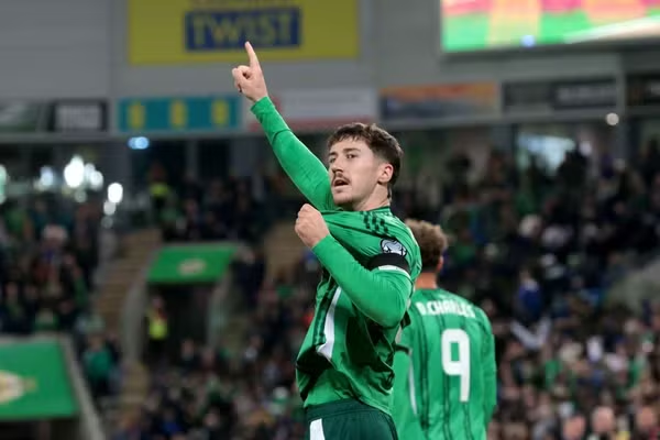 Irlandia Utara naik ke puncak klasemen Grup A setelah menang atas Slovakia di kualifikasi Piala Dunia
